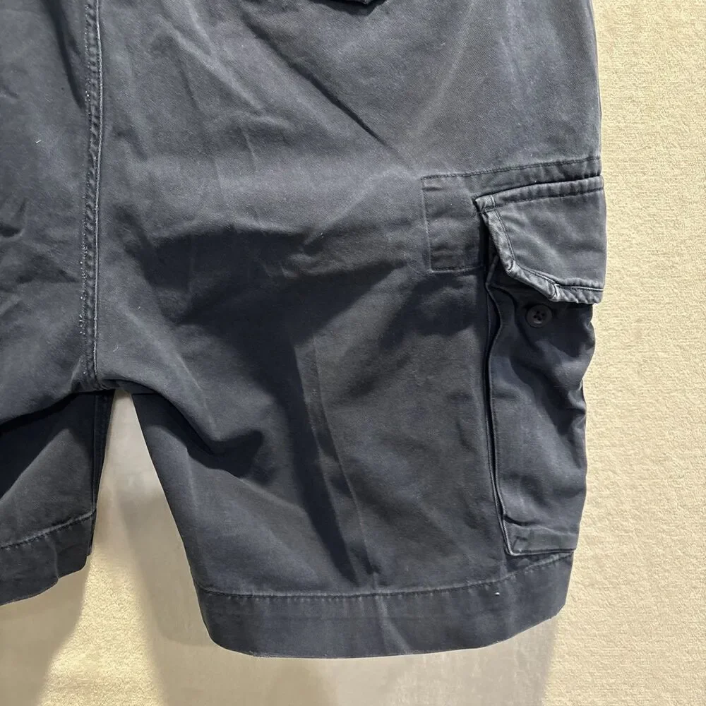 Polo Ralph Lauren Cargo Shorts Men's Size 46B Navy 46 Big Classic Chino Cotton